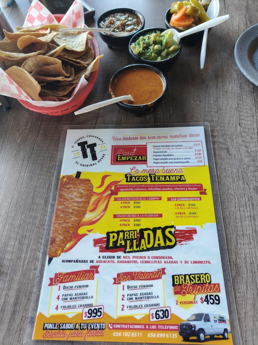 Tacos Tenampa Menu - Image 6